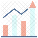 Gráfico de barras  Ícone