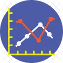 Gráfico de barras  Ícone