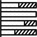 Gráfico de barras  Ícone