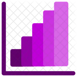 Gráfico de barras  Icono