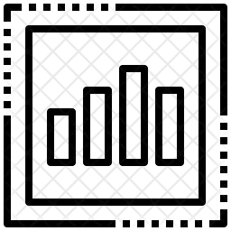 Gráfico de barras  Ícone