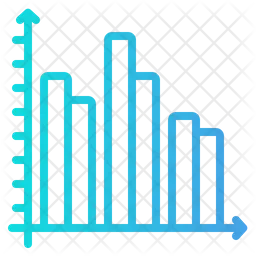 Gráfico de barras  Ícone