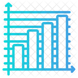 Gráfico de barras  Icono