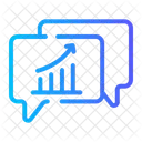 Grafico De Barras Lucros SEO E Web Ícone