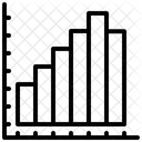 Gráfico de barras  Ícone