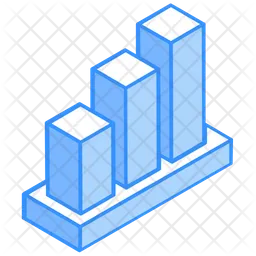 Gráfico de barras  Ícone