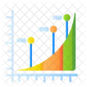 Gráfico de barras  Icono