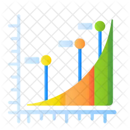 Gráfico de barras  Ícone