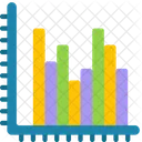 Gráfico de barras  Ícone