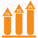 Gráfico de barras  Ícone