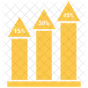 Gráfico de barras  Ícone