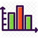 Gráfico de barras  Ícone