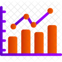 Gráfico de barras  Ícone