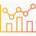 Gráfico de barras  Ícone