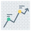 Grafico De Barras Grafico De Barras Grafico Financeiro Ícone