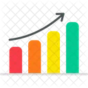 Gráfico de barras  Ícone