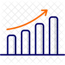 Gráfico de barras  Ícone