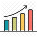 Gráfico de barras  Ícone