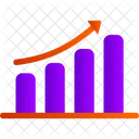 Gráfico de barras  Ícone