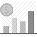 Gráfico de barras  Ícone