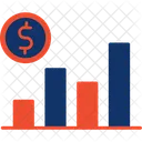 Gráfico de barras  Ícone