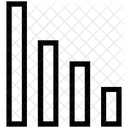 Gráfico de barras  Ícone