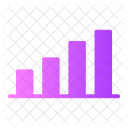 Gráfico de barras  Ícone