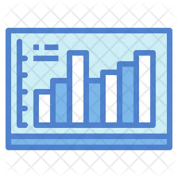 Gráfico de barras  Icono