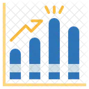 Gráfico de barras  Ícone