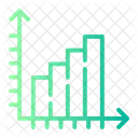 Gráfico de barras  Ícone