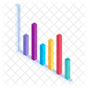 Gráfico de barras  Icono