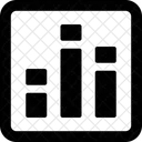 Gráfico de barras  Ícone