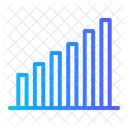 Gráfico de barras  Ícone
