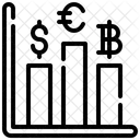 Gráfico de barras  Ícone