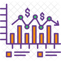 Gráfico de barras  Icono