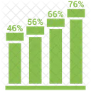 Gráfico de barras  Ícone