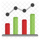 Gráfico de barras  Ícone