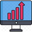 Grafico De Barras Analise Grafico Ícone