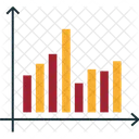 Gráfico de barras  Ícone