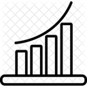 Gráfico de barras  Ícone
