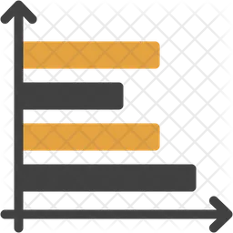 Gráfico de barras  Ícone