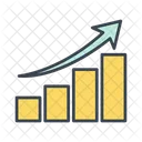 Gráfico de barras  Icono