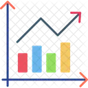 Gráfico de barras  Ícone