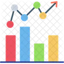 Gráfico de barras  Ícone