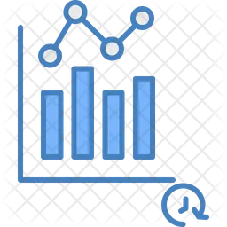 Gráfico de barras  Icono