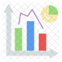 Gráfico de barras  Ícone