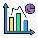 Gráfico de barras  Ícone