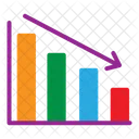 Gráfico de barras  Ícone