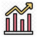 Grafico De Barras Grafico De Barras Estadisticas Icono