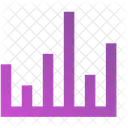 Gráfico de barras  Ícone
